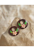 Hand Painted Wooden Earrings